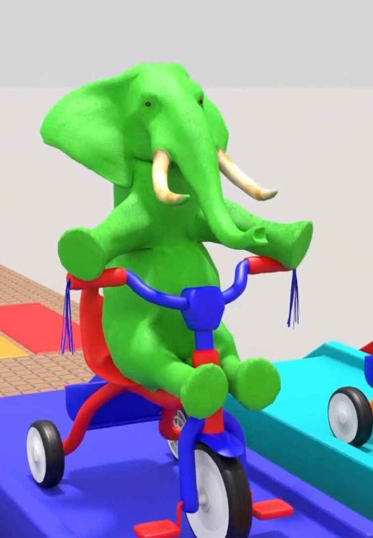Cute Animals 3D 😍 #funnykids #children #cutebaby #cuteanimals #desenho 