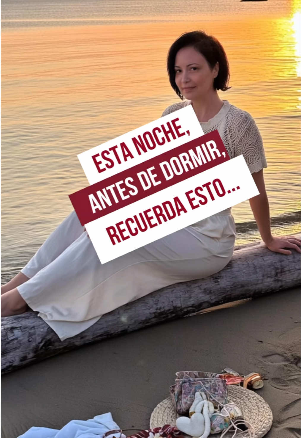 Está noche, antes de dormir, recuerda esto…