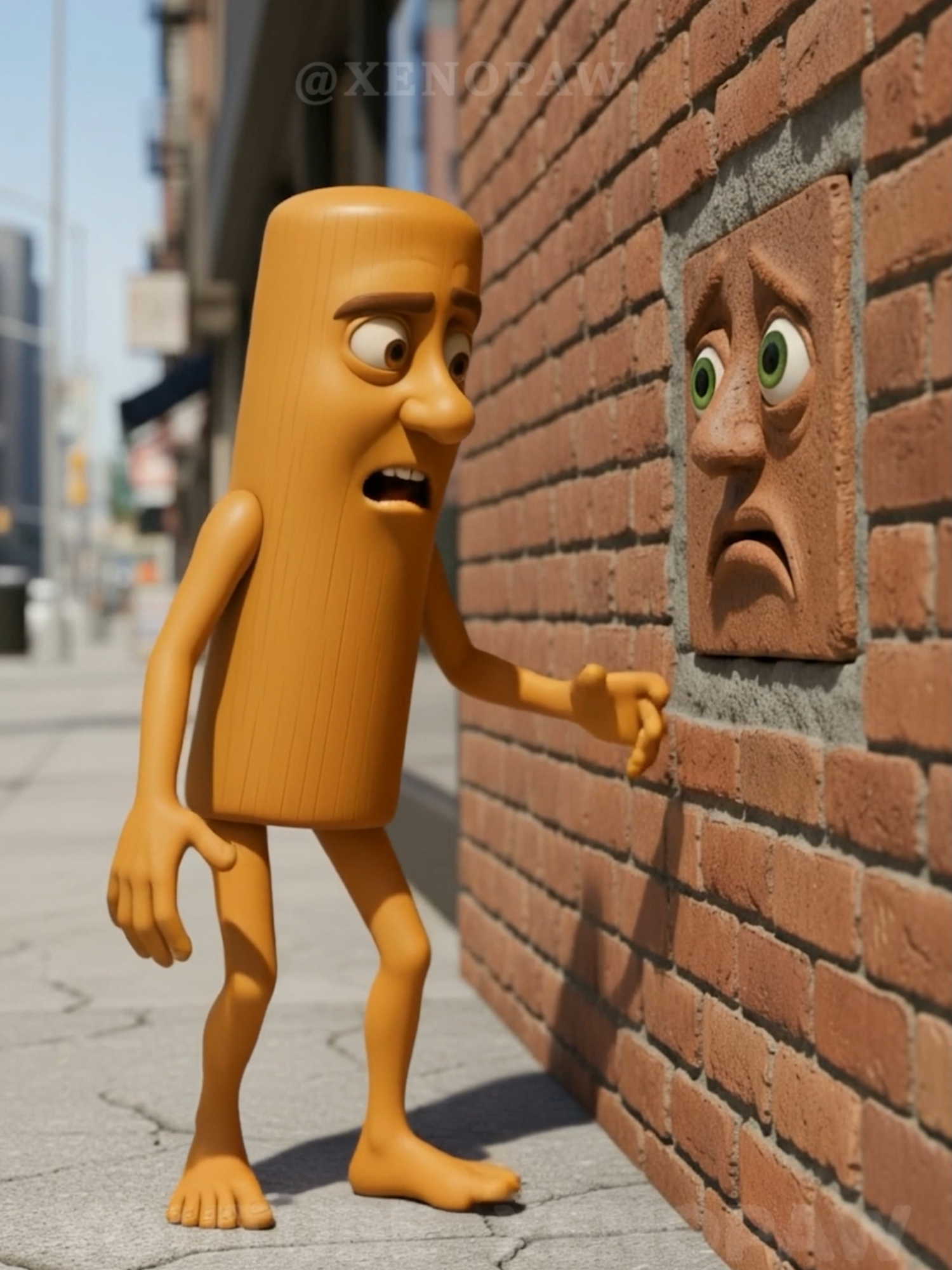 Tung Tung Tung Sahur saves Ti Ti Ti Sahur? - Watch as he finds and saves a distressed Ti Ti Ti Sahur from a brick wall. But their adventure is just beginning...#brainrotanimals #xenopaw #fyp #italianbrainrot #tungtungtungsahur #tungsahur #tungtungsahur #tititisahur