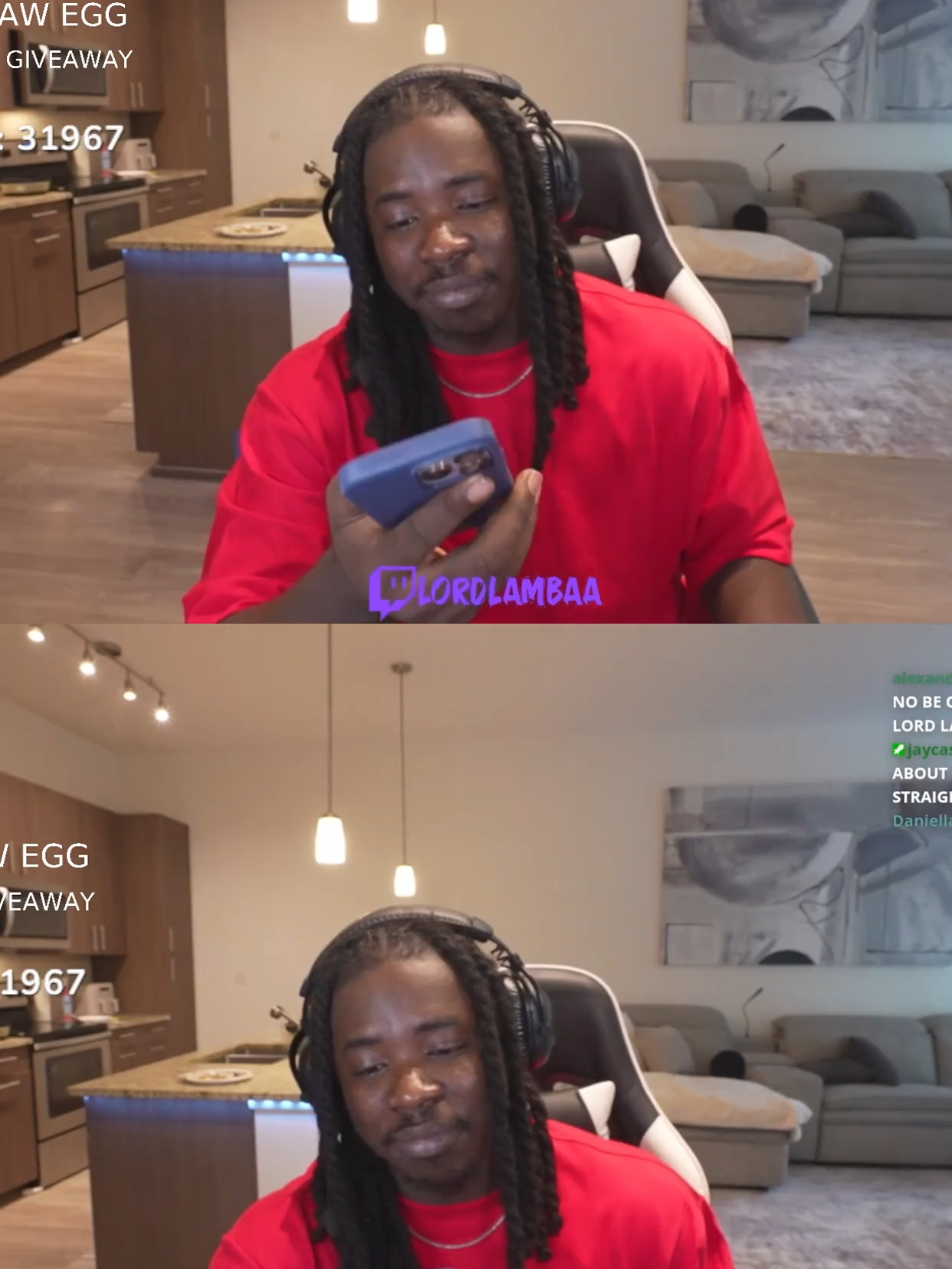 lamba shows when someone insulted him in his dm💔😭#lordlambalivestream #lordlamba #twitch #stream @lordlamba