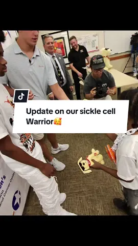 Look at our SICKLE CELL WARRIOR Y’ALL!!!! 🥹🥹🥹🥹 #sicklecell #archmanning #dellchildrensmedicalcenter #aapf #hypechain 