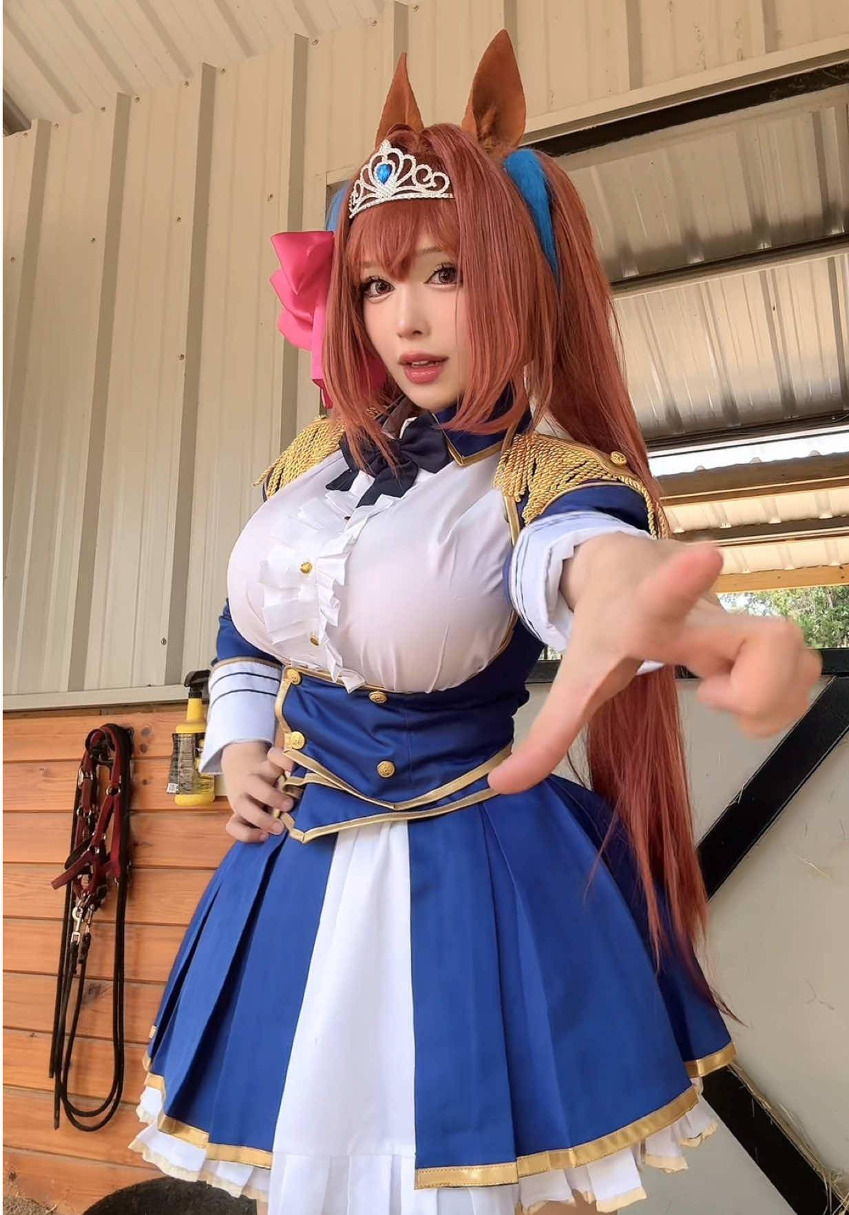 Yall like my vodka pin 😫 #daiwascarlet #umamusume #cosplay #cosplayer #fyp 