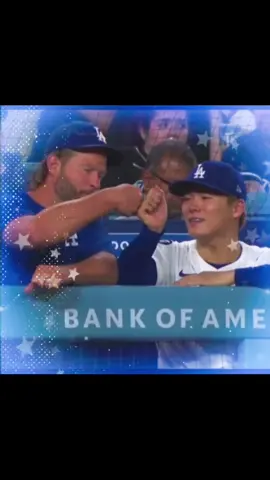 As the era with our og ace comes to an end, a new era with our new ace begins 💙🐐 #claytonkershaw #yoshinobuyamamoto #dodgers #losangelesdodgers #sienna 