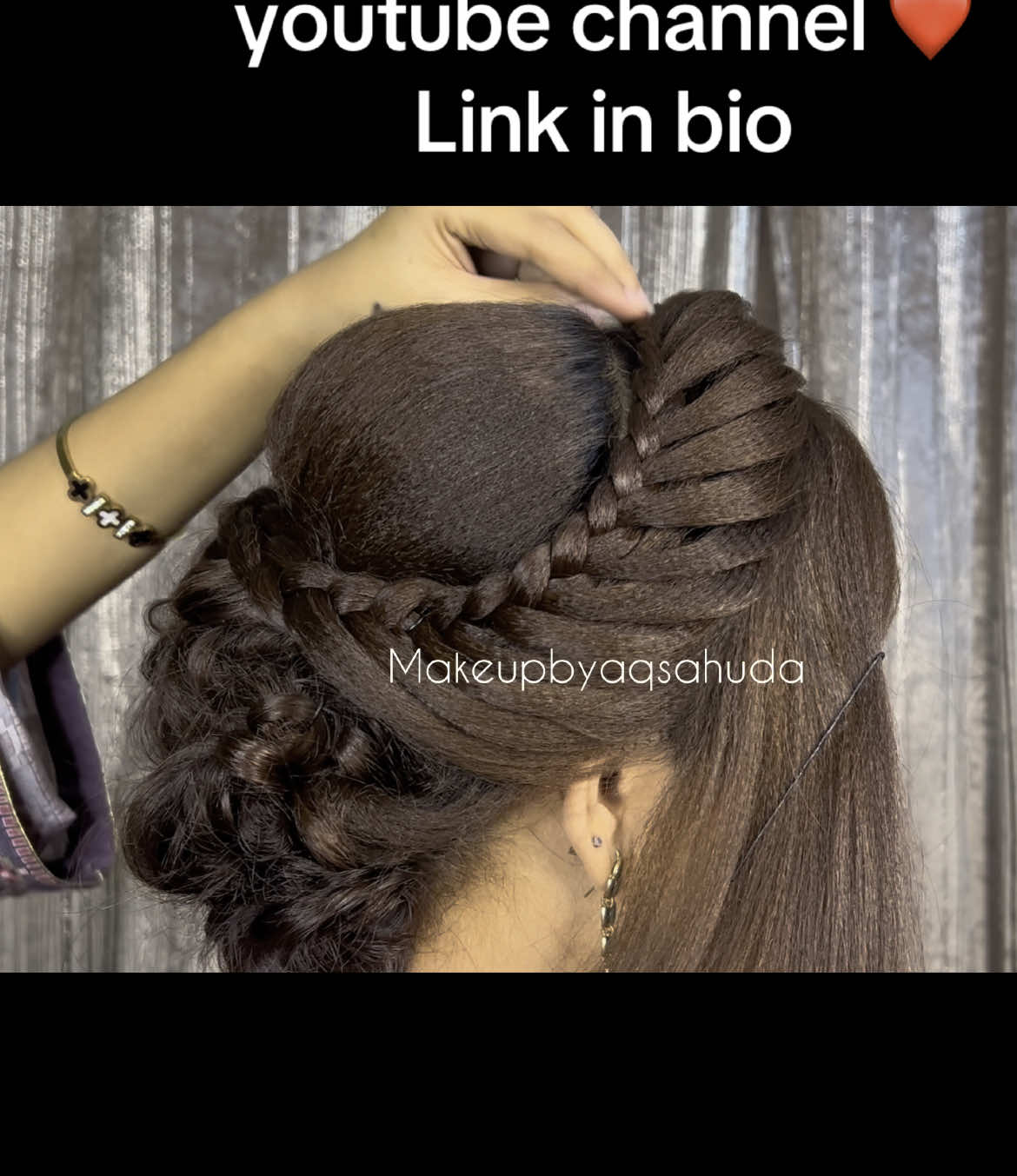 Bridal front hairstyle || bridal hairstyle || hairstyle tutorial || #hairstyle #hairdo #hairstylist #makeupbyaqsahuda #bridalhairstyle #hairstyletutorial #unfrezzmyaccount🙏 #viewsproblem😭 #growmyaccount #tiktokviralvideo #viraltiktoks #foruyou #foryouu #foryoupagee #fyppp #fyp #trendingvideos #trendings @TikTok UK @TikTok 