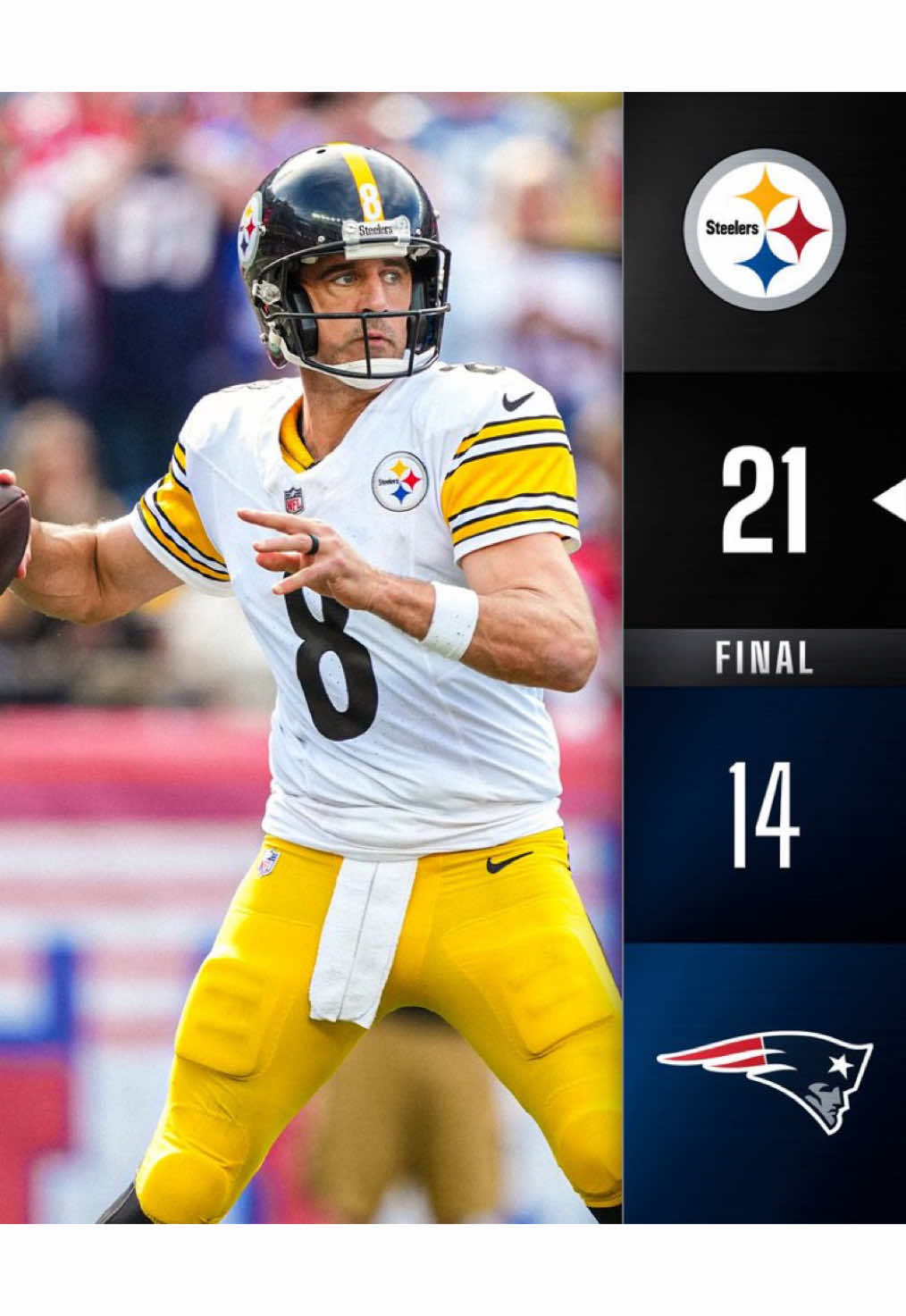 Pittsburgh Steelers vs. New England Patriots Game Highlights | 2025 NFL Season Week 3 #fyp #nflhighlights #pittsburghsteelers #newenglandpatriots #patriotsvssteelers 