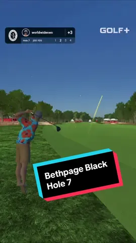 Hole 7 was a blowup hole. We all knew It was going to happen. Ryder Cup setup at Bethpage Black. #golfplusvr #vrgolf #golf #fyp 