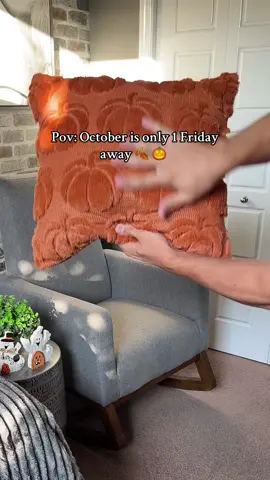 Can’t wait!! #fall #pumpkin #pillow #falltok #october 