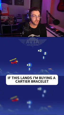 IF THIS LANDS I'M BUYING A CARTIER BRACELET#aviamasters #unemployed #streamer #aviation #masters 