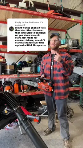 Replying to @Joe Ontiveros II vevor chainsaws just run #vevor #vevortools #vevorttshop #chainsaw #arborist 