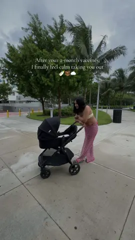 Two months, vaccines done ✅ Now I feel safe taking you out 💕 #baby #vaccine #MomsofTikTok #momlife #newborn 