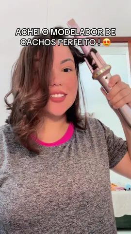 Esse modelador de cachos automático  é PERFEITO !!!  #cabelo #mulher #beleza #babyliss #cachos 