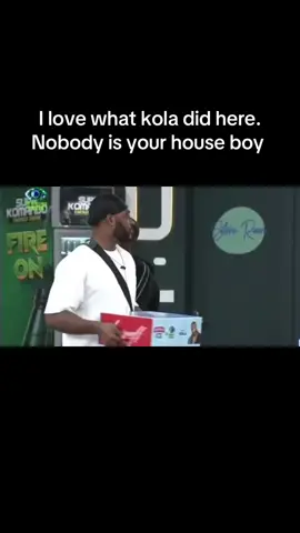 Dede - Imisi , sometimes i’m happy you’re his sister, other days hmmm Proceeds to drop her box on Kola’s own for him to help her Kola - “yells” Be fvcking for real..!!  Drops  both boxes and walked out 👀👀 Video credit: @BBNaija  No copyright infringement intended #bbnaija #BbnaijaS10 #bbnaija 