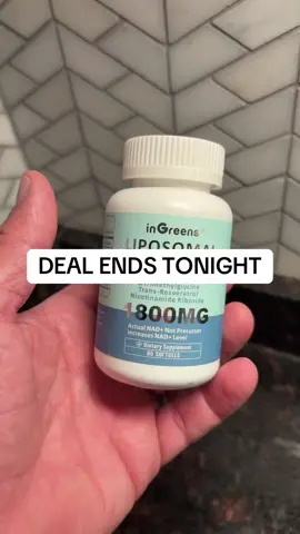 Restock Sale inGreens 3 Cup NAD+ Supplement 1800 mg with Nicotinamide Riboside 200mg, Trans Resveratrol 200mg, Trimethylglycine 200mg, Boost NAD+, Cellular Energy and DNA Repair, 180 Softgels Healthcare Edible Dietary Vitamin