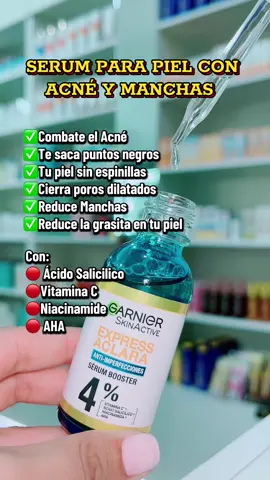 El mejor serum que podes probar para tus imperfecciones✅ 📲780.65.288 #acne #fyp #skincare #serumgarnier #manchas 