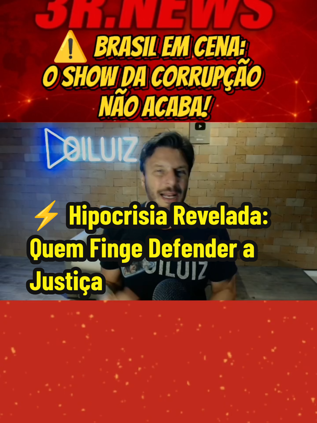 Um vídeo de opinião denuncia a hipocrisia política no Brasil, questionando a impunidade e o jogo de interesses de líderes e artistas. O narrador aponta contradições entre quem antes lutava pela liberdade de acusados de corrupção e agora se apresenta como defensor da justiça. Com críticas afiadas, ele acusa figuras políticas e celebridades de manipular o público, usando estratégias de espetáculo para manter poder e influência, enquanto a população continua desiludida com a repetição dos mesmos personagens e velhas práticas. #noticias #politica #trump #justiça 