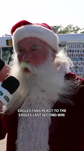 Eagles fans react to blocked field goal and win against the Rams #gobirds #flyeaglesfly #ramsfootball #nfl 