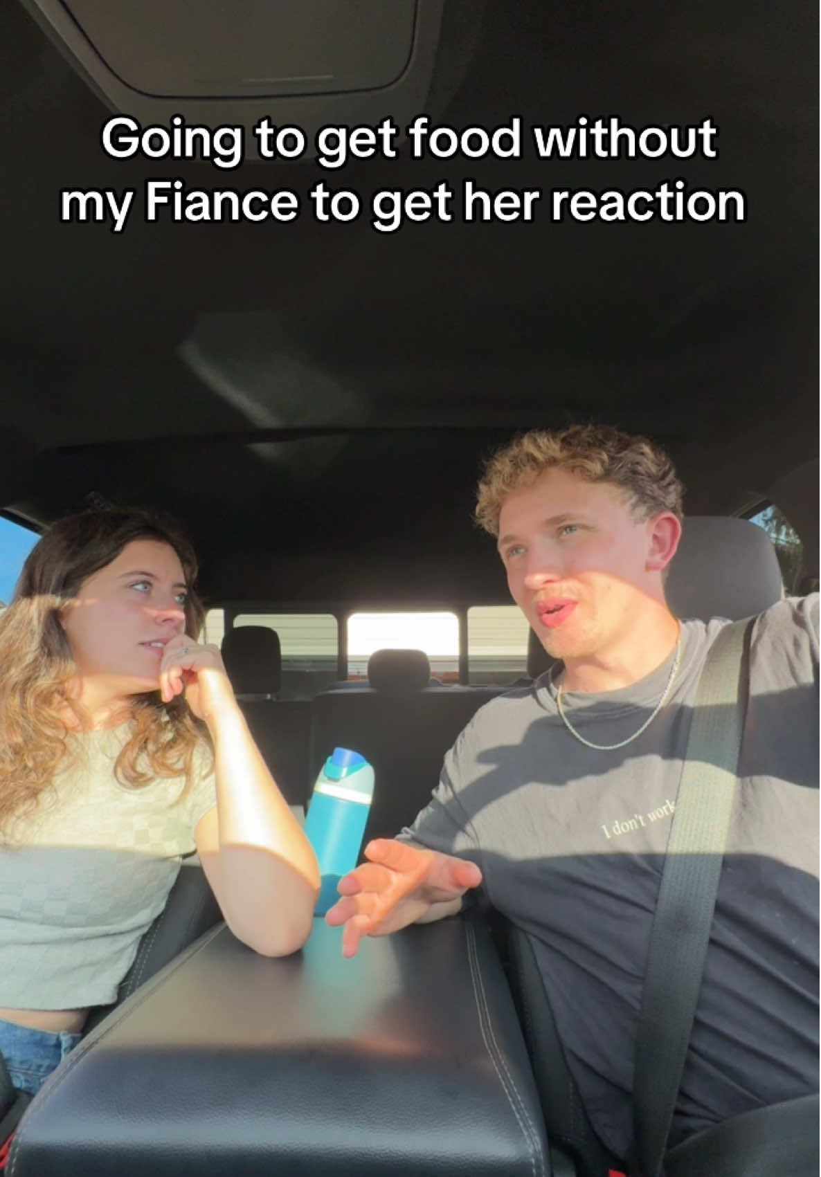 There goes my cheap meal… 😅 #couples #Relationship #couplecomedy #fyp #lukeandalexis 