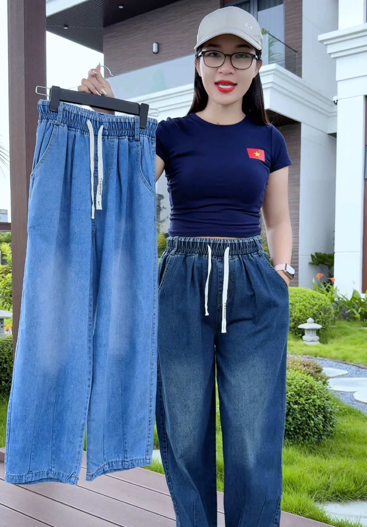 Quần jean baggy mềm mát có size to giá đang rẻ #lanlan93 #viralvideo #quanjeanbaggy #thoitrang #tiktok 
