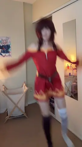 this dance is so fun #konosuba #megumin #gorillaz 