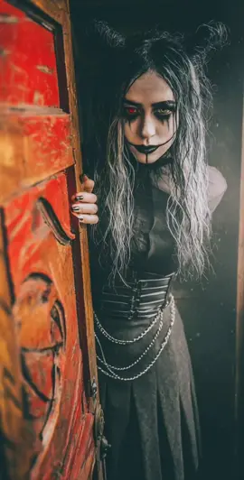 inside the forbidden door, the nightmare awaits......... the demon of chaos  . . . . . #GothicArt  #Nightmare  #ForbiddenDoor  #DarkAesthetic  #cinematicai 