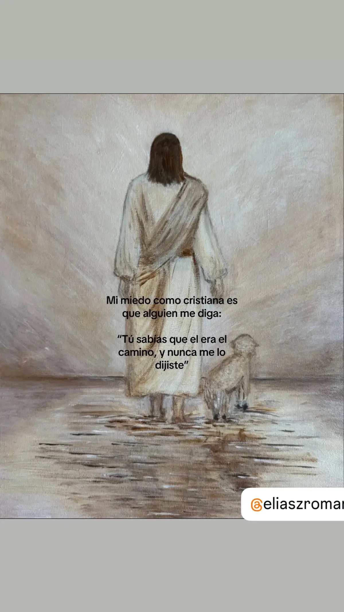 No dejes que el enemigo les mienta y les haga creer que aún queda mucho tiempo. El diablo es un MENTIROSO.  @scar_f2ith 