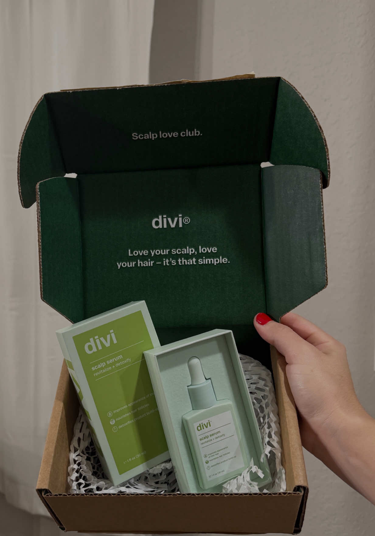 I pray this works wonders!! will update! #postpartumhairloss #postpartumjourney #divi #musthaves 