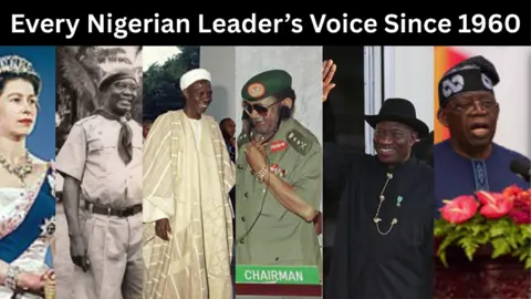What each Nigerian leader since 1960 has sounded like 🗣️🇳🇬  #nigeria #history #politics #fyp #viral