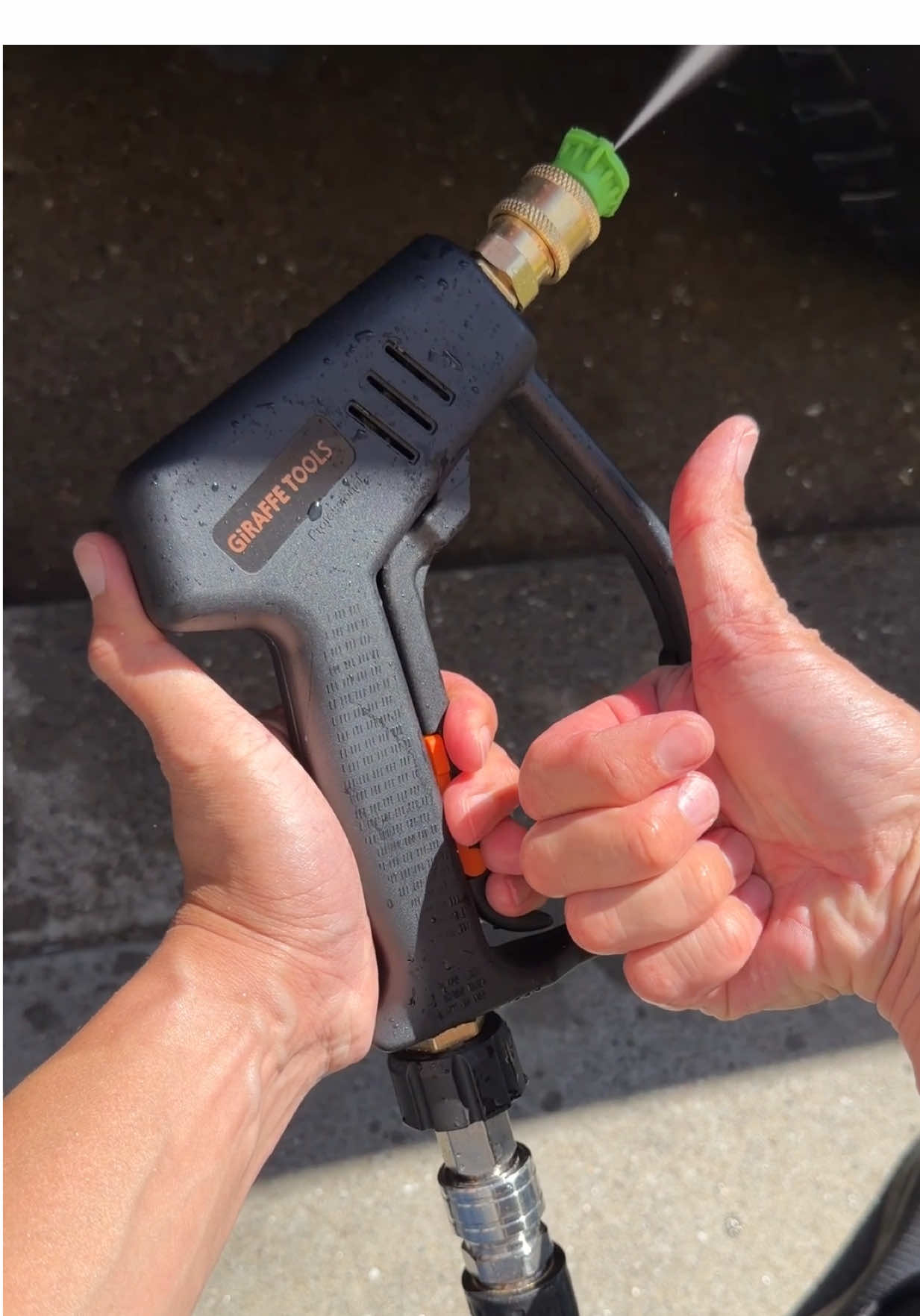 Giraffe Tools Short Sprayer!  #pressurewasheraccessories #pressurewashersprayer #pressurewasher #carwashing #truckwashing @Giraffe Tools @Giraffe Tools @Giraffe Tools Garden 