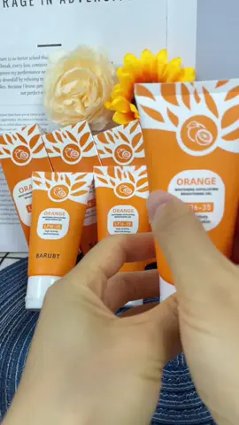 You need this exfoliant to deeply cleanse your skin#orange #whitening #gel #AMOCOCO