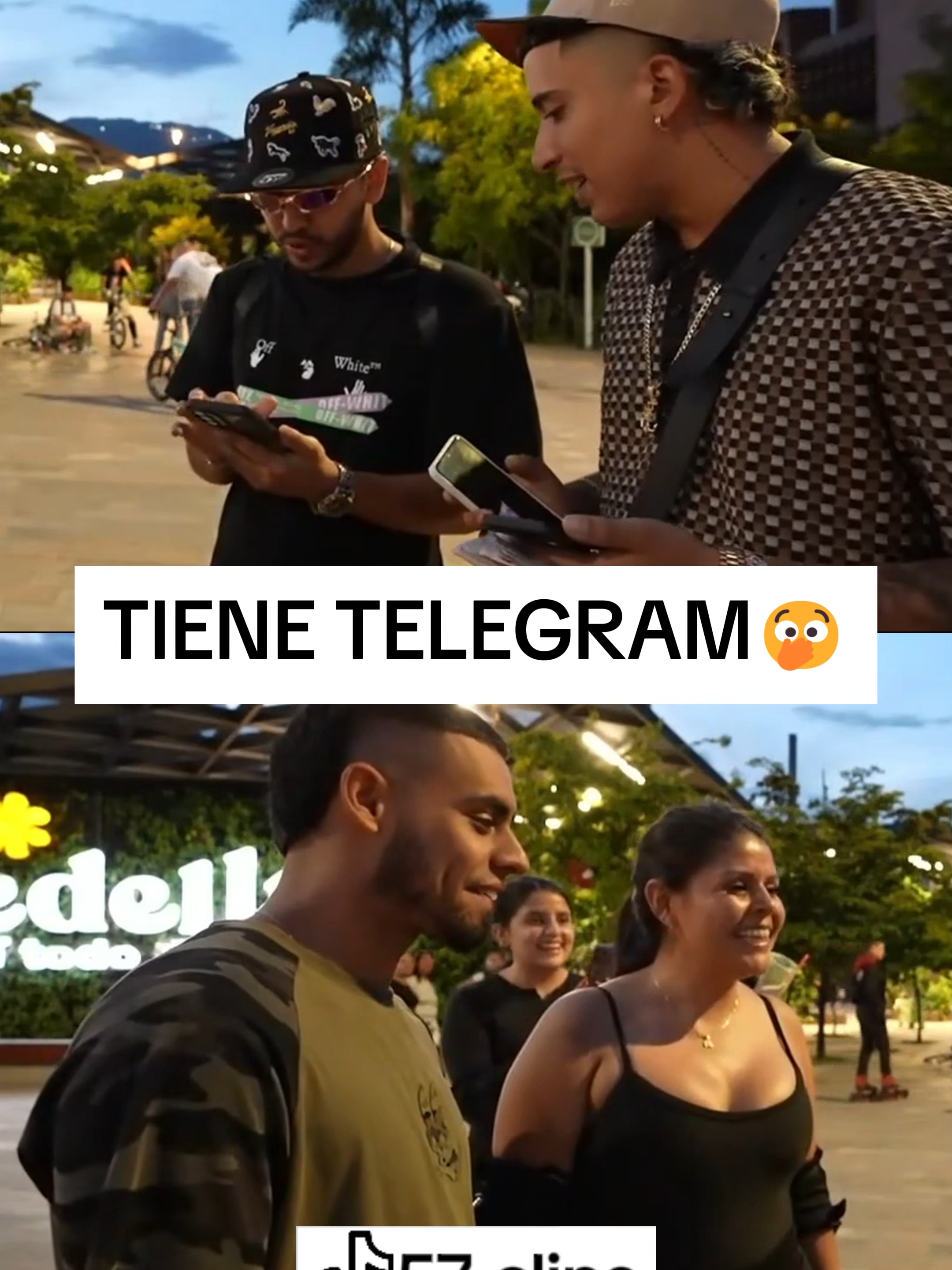 Pa' qué usa el telegram entonces?😆 #mrstiventc #juanchitopg #infieles #irl