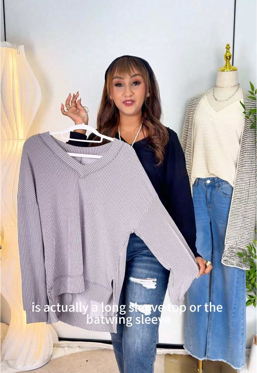 2025 fall fashion long sleeve #evaless#FallFreshness#longsleeve#tiktokshoprestock#falloutfit