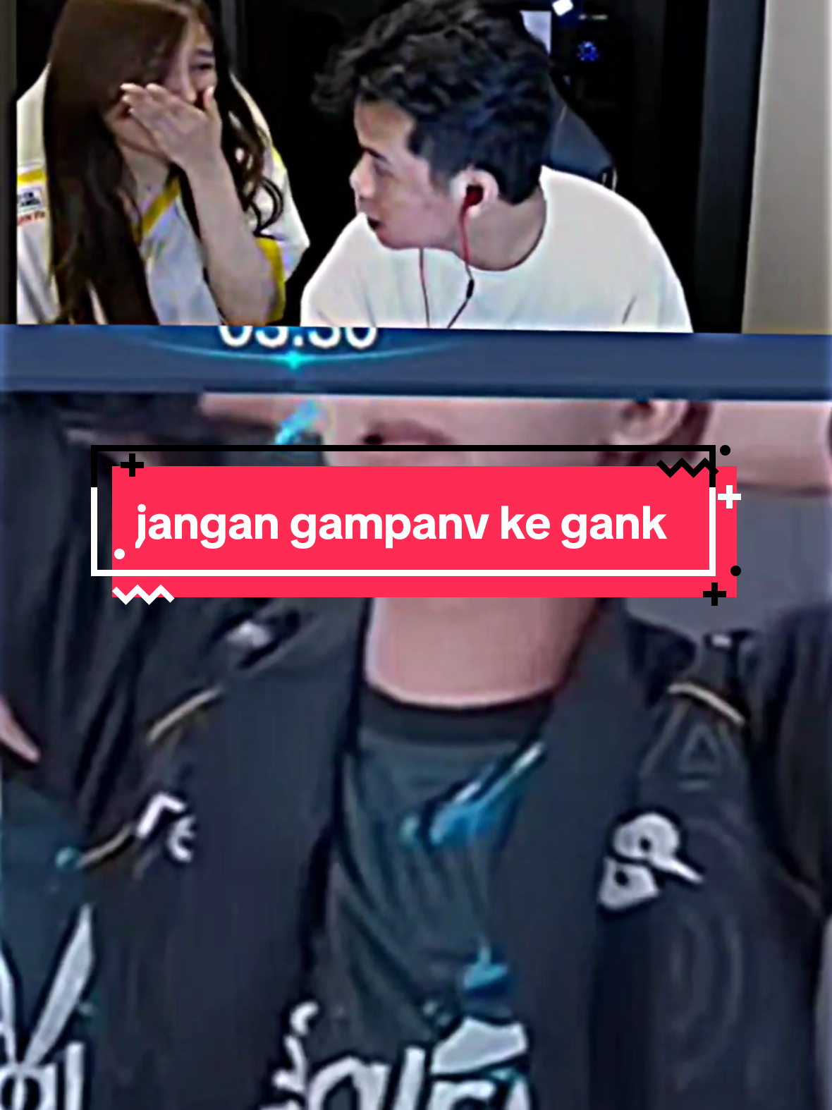 Renyah banget ketawanya kak awwah🤣 Jangan gampang ke gank🗿 #sanz #rinz #mlbb #MLBBNEXT2025 #NEXTJagoanMabar 