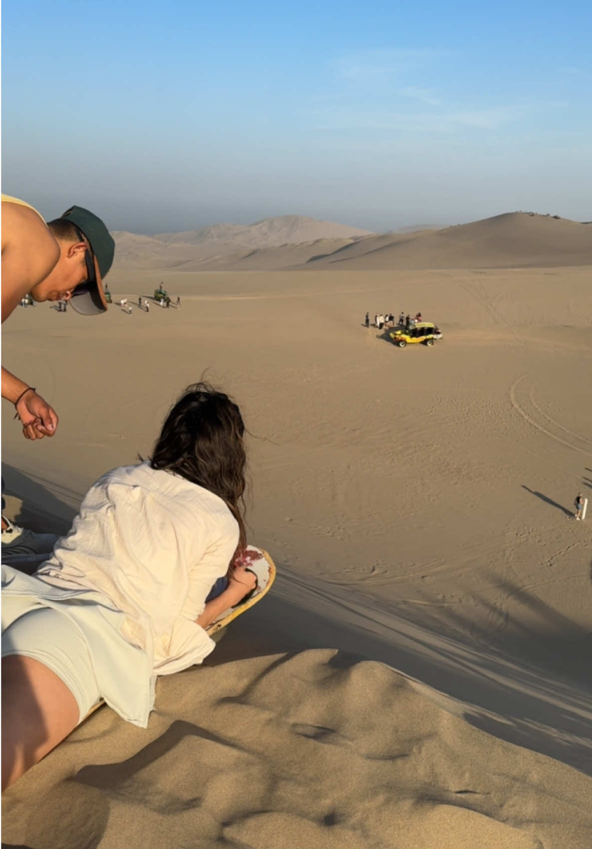 Te atreverías ??? #ica #huacachina #sandboard 