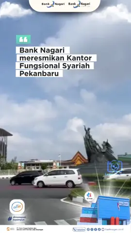 Bank Nagari Resmikan Kantor Fungsional Syariah Pekanbaru #banknagari  #banknagarisyariah 