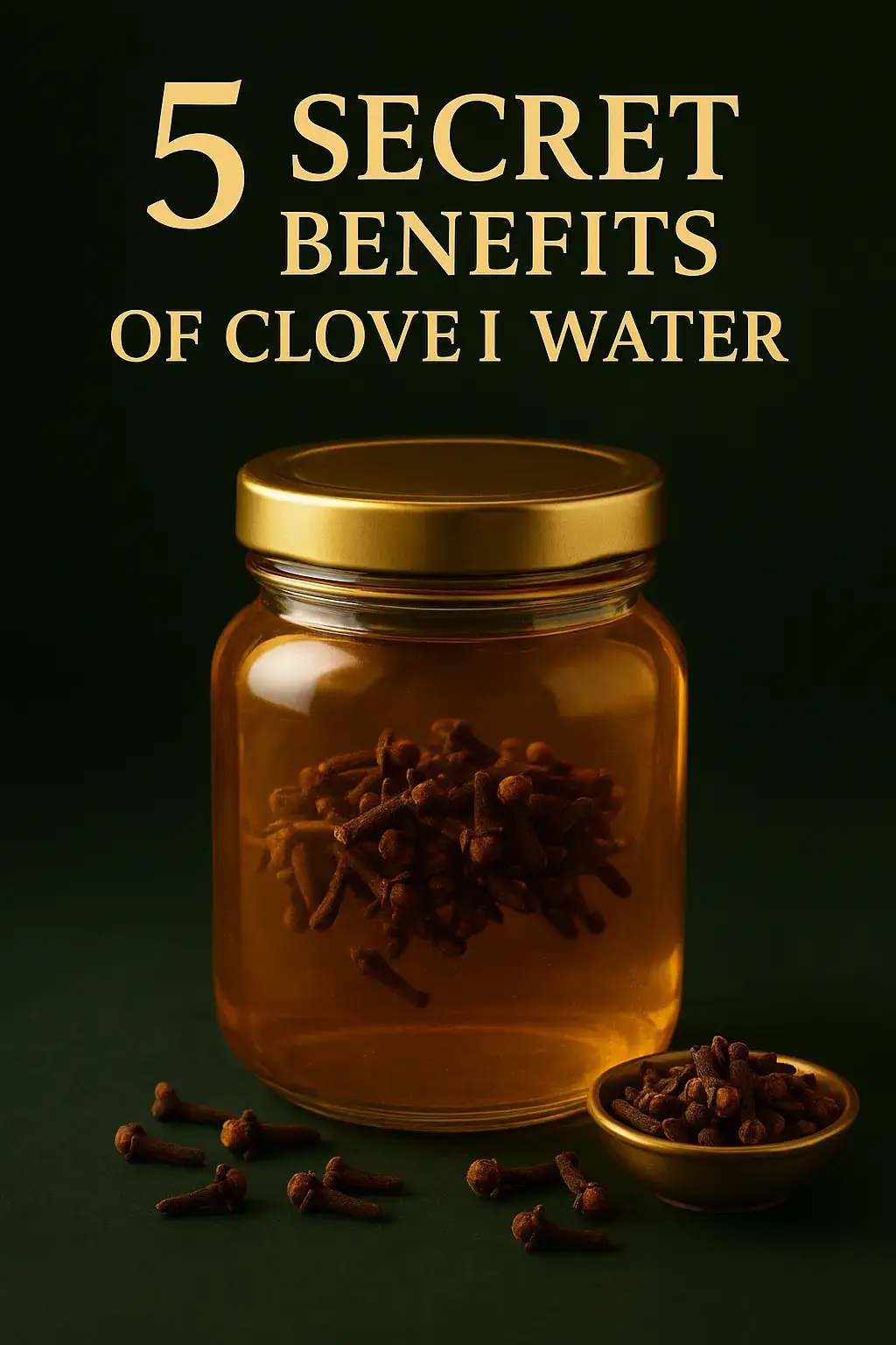 ✨ 5 Secret Benefits of Clove Water with Honey ✨ 🌿 Ingredients: Honey 🍯 Cloves 🌸 💡 Benefits: 1️⃣ Boosts digestion & relieves bloating 🌱 2️⃣ Strengthens immunity & fights infections 🛡️ 3️⃣ Improves oral health & freshens breath 😁 4️⃣ Supports weight loss & metabolism ⚡ 5️⃣ Rich in antioxidants for glowing skin ✨ 👉 Drink warm clove water with a teaspoon of honey daily for maximum results. #CloveWater #NaturalRemedies #HoneyBenefits #HealthyLifestyle #DoctorTips 
