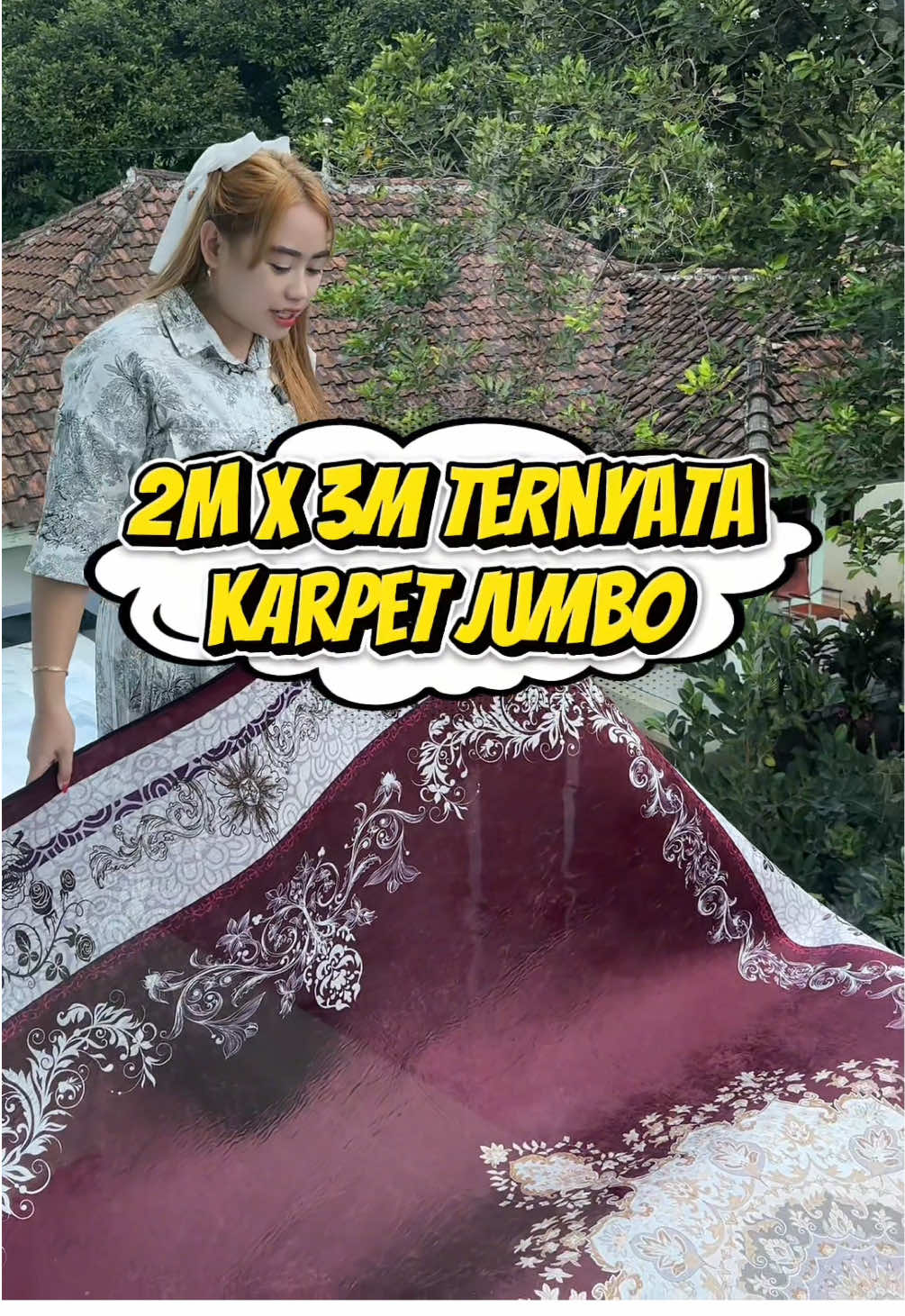 karpet glossy karpet jumbo #karpet #karpetviral 