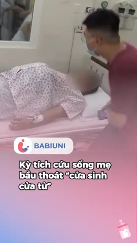 Kỳ tích cứu sống mẹ bầu thoát “cửa sinh cửa tử” #xuhuong #fyp #mẹbỉmsữa #baby #sinhsan 