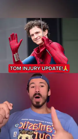 Tom Holland Injury Update!🙏 #supes #spidermanbrandnewday #tomholland #news #movie 
