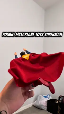 Just some light posing for my first video 🙏🙏 . . . #figtok #superman #mcfarlanetoys #dc #superman2025 