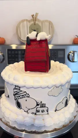 Snoopy #foryourpage #snoopy #peanuts #cakedecorating 