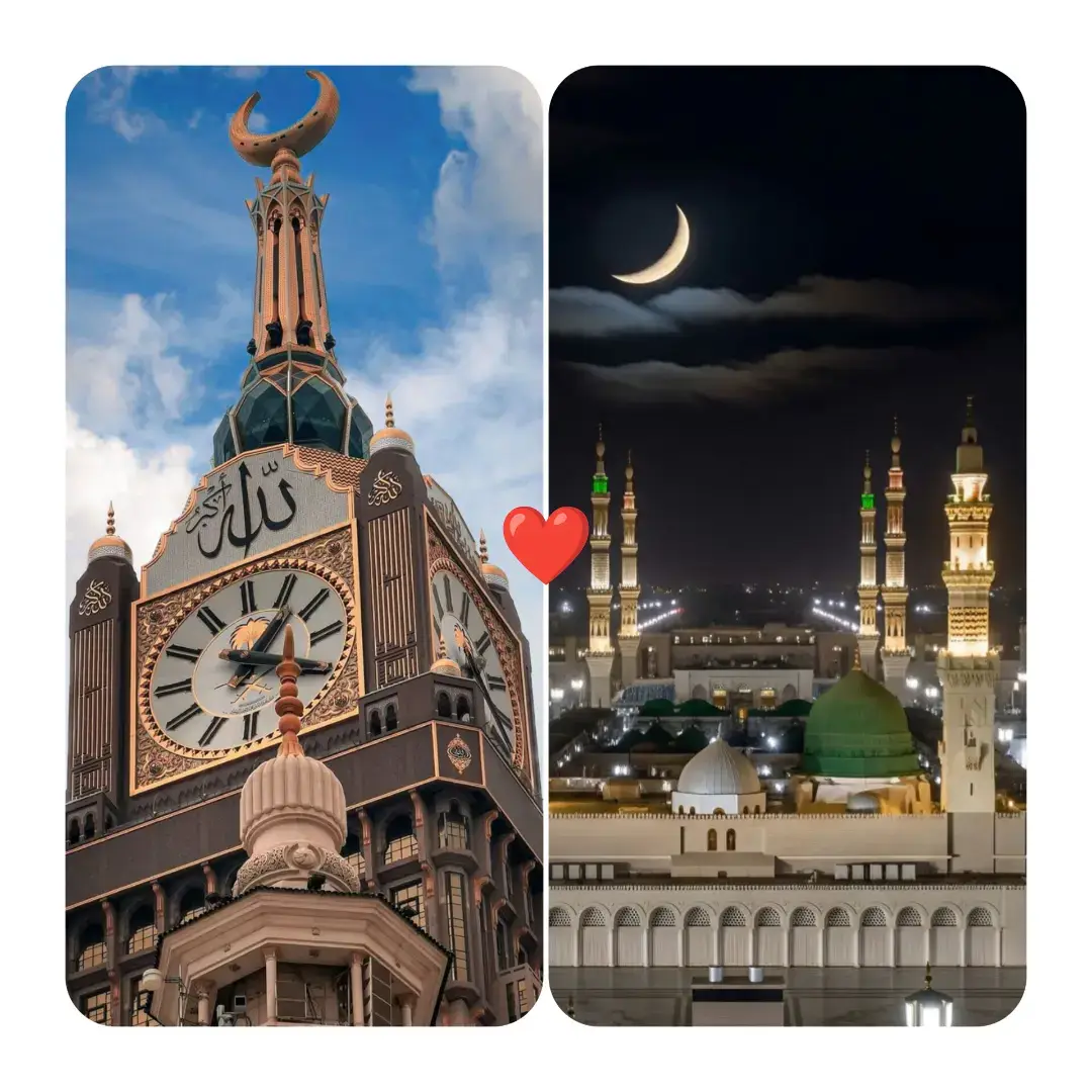 Madinah Munawara 🥰❤️🥰          Madinah, the City of the Prophet, shines bright     A beacon of faith, where Islam's history takes flight     The Masjid an-Nabawi, a mosque of grandeur and might     Where the Prophet Muhammad's tomb is a sacred sight          The city's streets are lined with date palms, green and tall     A tranquil oasis, where faith and peace enthrall     Madinah's rich history and heritage are palpable and real     Madinah's rich history and heritage are palpable and real          A place where Muslims from all over the world come to feel     The city's warm hospitality and welcoming smile     Make it a place of pilgrimage, worth traveling a long while #repostrequest🙌 #foryoupageofficiall #onemillion #foryou 