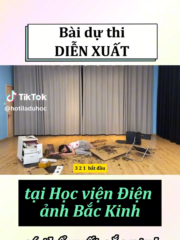 Buổi dự thi của sinh viên Học viện Điện ảnh Bắc Kinh] Nguồn video: @hotiladuhoc (TikTok) – Nội dung thuộc buổi dự thi sinh viên Học viện Điện ảnh Bắc Kinh. 💡 Ở Việt Nam cũng có môi trường đào tạo chuyên nghiệp không kém, với giảng viên là NSND, NSƯT trực tiếp đứng lớp. 🎭 Học viện Điện ảnh Thái Dương đang mở lớp diễn xuất – cơ hội để em thử sức, rèn luyện và chuẩn bị cho hành trình theo đuổi điện ảnh. 📩 Inbox ngay để đăng ký, nhận lịch casting đầu vào! #hanoi#douyin #dienanh #phimhay #hocviendienanhthaiduong #casting #NSUT #NSND #dienxuat #Dienvien #acting #actingschool #vietnam #phimhay #sankhau #xuhuong #dienanh #tiktok #tiktokvietnam #Daotaodienxuat #trending
