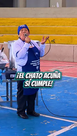 El chato Acuña cumple. Si lo digo, lo hago. Siempre he sido un hombre de palabra y seguiré trabajando con honestidad y compromiso por el Perú que todos soñamos. 💪🇵🇪