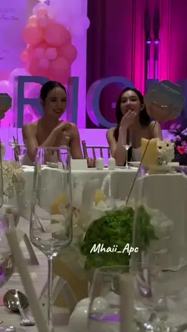 Come have dinner! ❎ Come watch them flirt with each other! ✅😏 CELEBRATION WITH ENJOYJUNE#BabyBrightXEnjoyJune #junenannirin #EnjoyJune #EnjoyJune #enjoyyotdr