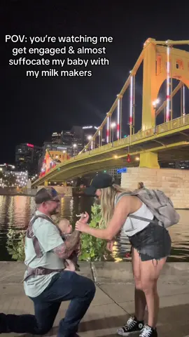 I PROMISE SHE WAS PERFECTLY FINE.😭😂 #joke #engaged #surpriseproposal #MomsofTikTok 