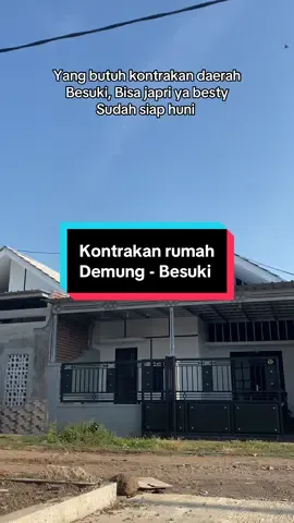 7 juta masiih bisa nego kok #besuki #kontrakan #dikontrakan #rumah #perumahan 