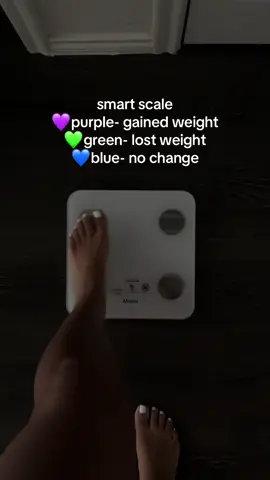 this scale won’t stop calling me out & it tracks it all in app for me 🥲🥲🥲 #bluetoothscale #smartscale #alcedosmartscale #healthylifestyle #GymTok 