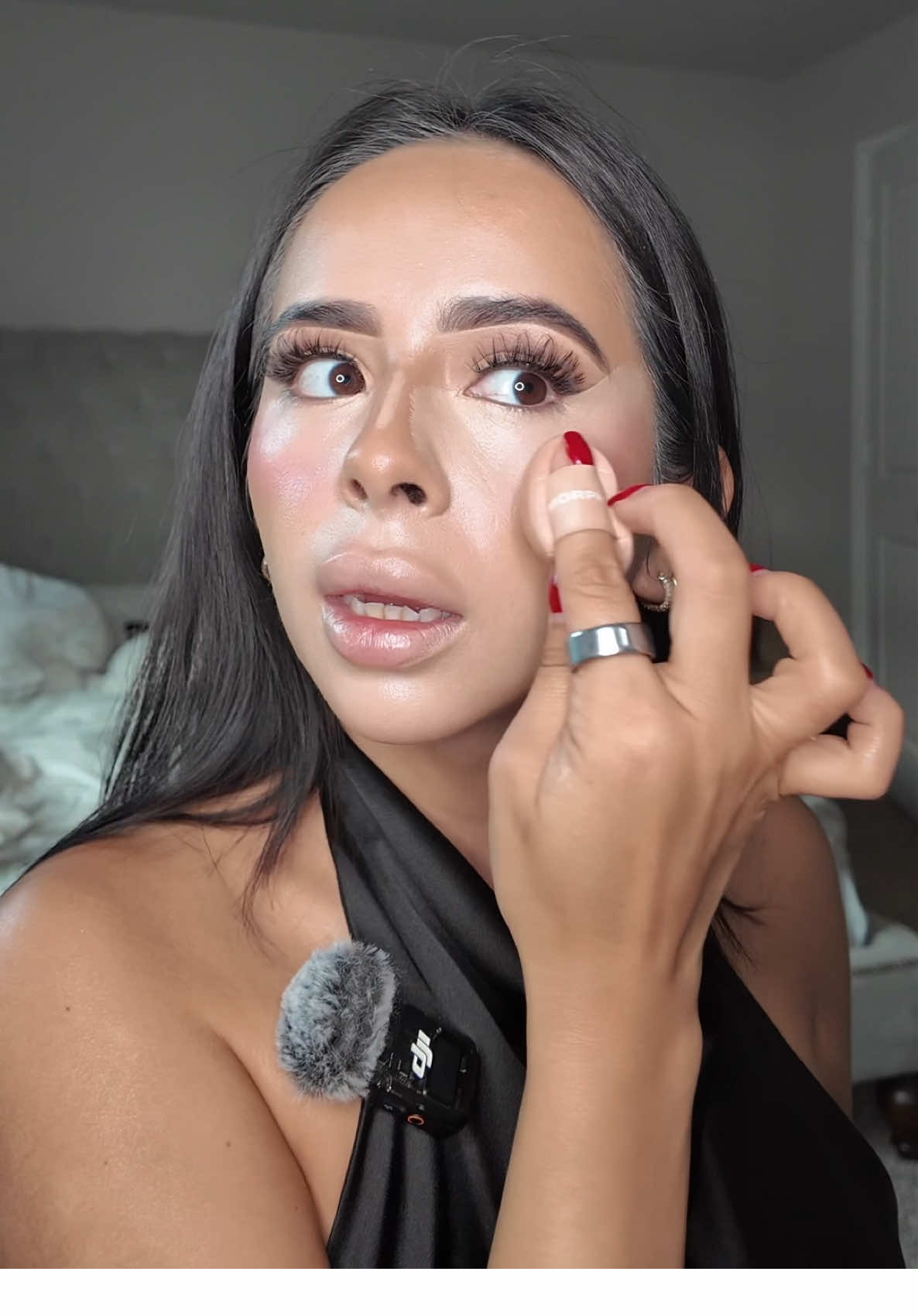 Full glam 💌 @rhode skin @Bobbi Brown  @sephora @makeupbymario @Haus Labs @Patrick Ta Beauty @Hourglass Cosmetics @ONE SIZE BEAUTY #fullglam #makeup #makeuptutorial #makeuphacks #grwm 