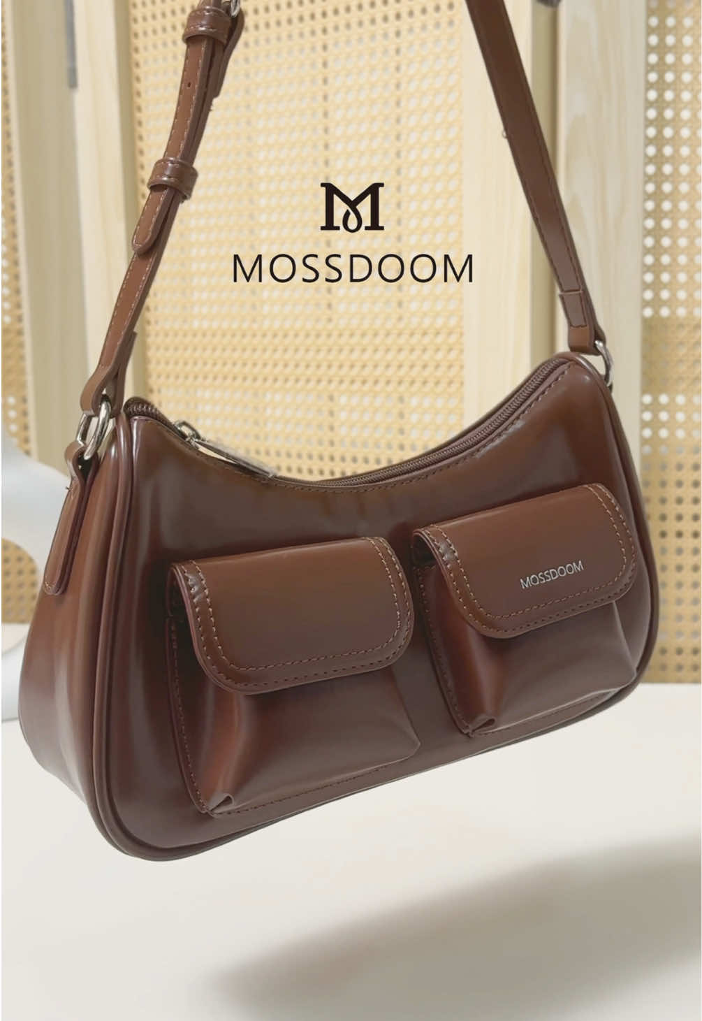 MOSSDOOM Liora Bag 👜✨ กระเป๋าทรงโค้ง หนังนิ่ม มาพร้อมกระเป๋าเล็กด้านหน้า ✨ #mossdoombag #กระเป๋าผู้หญิง #แฟชั่น #กระเป๋าแฟชั่น #กระเป๋าสะพายไหล่ 
