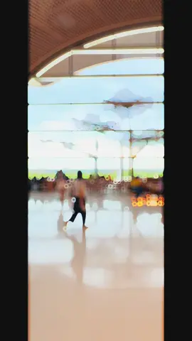 New experience at new airport 